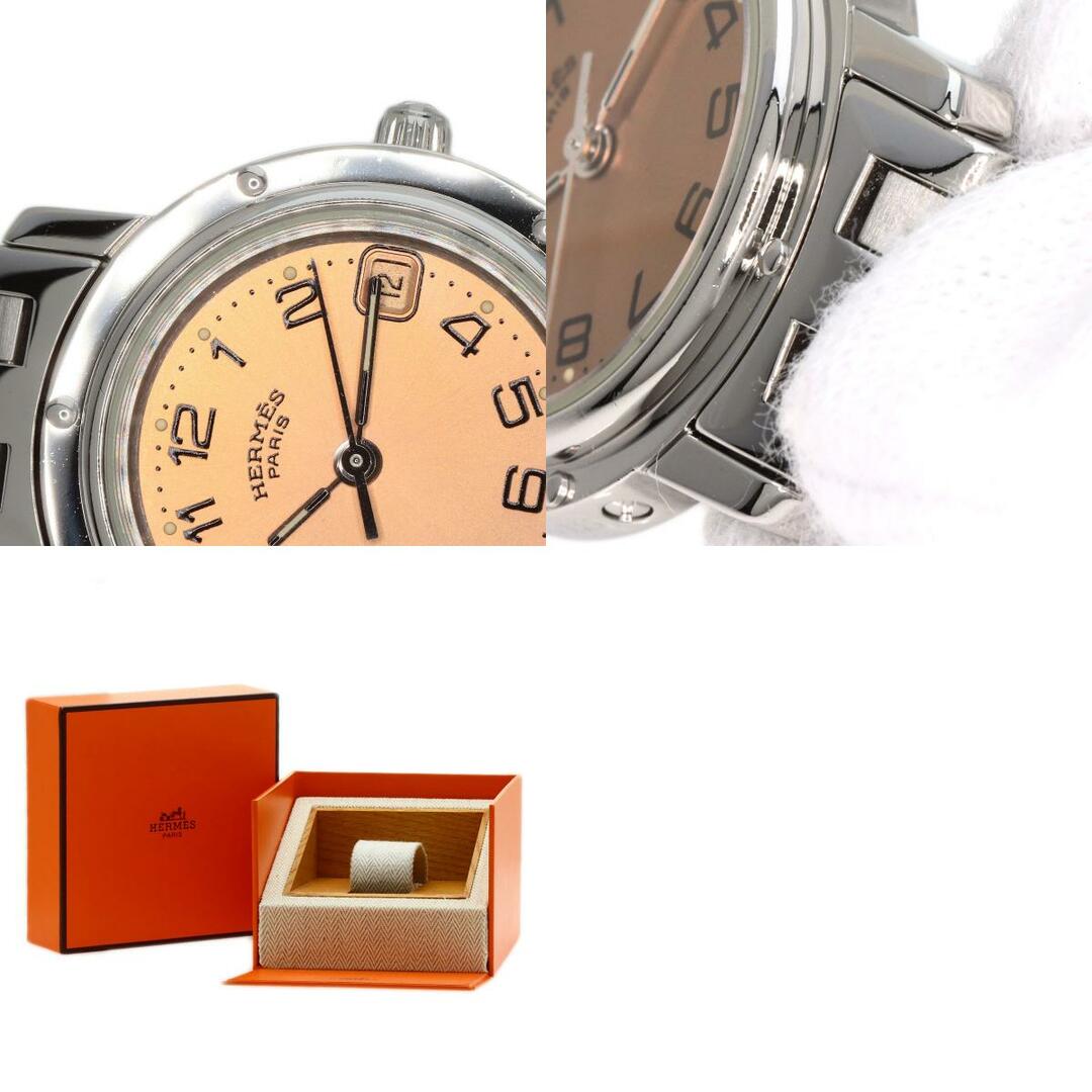 Hermes(エルメス)のHERMES CL4.210 クリッパー 腕時計 SS SS レディース レディースのファッション小物(腕時計)の商品写真