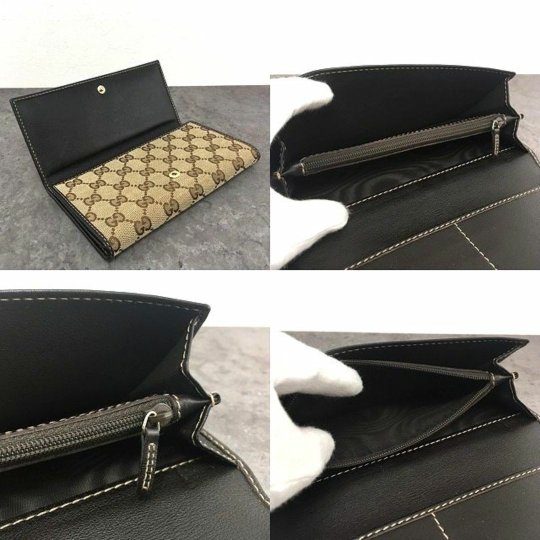 Gucci(グッチ)の極美品 GUCCI 長財布 181595 インターロッキング 355 レディースのファッション小物(財布)の商品写真