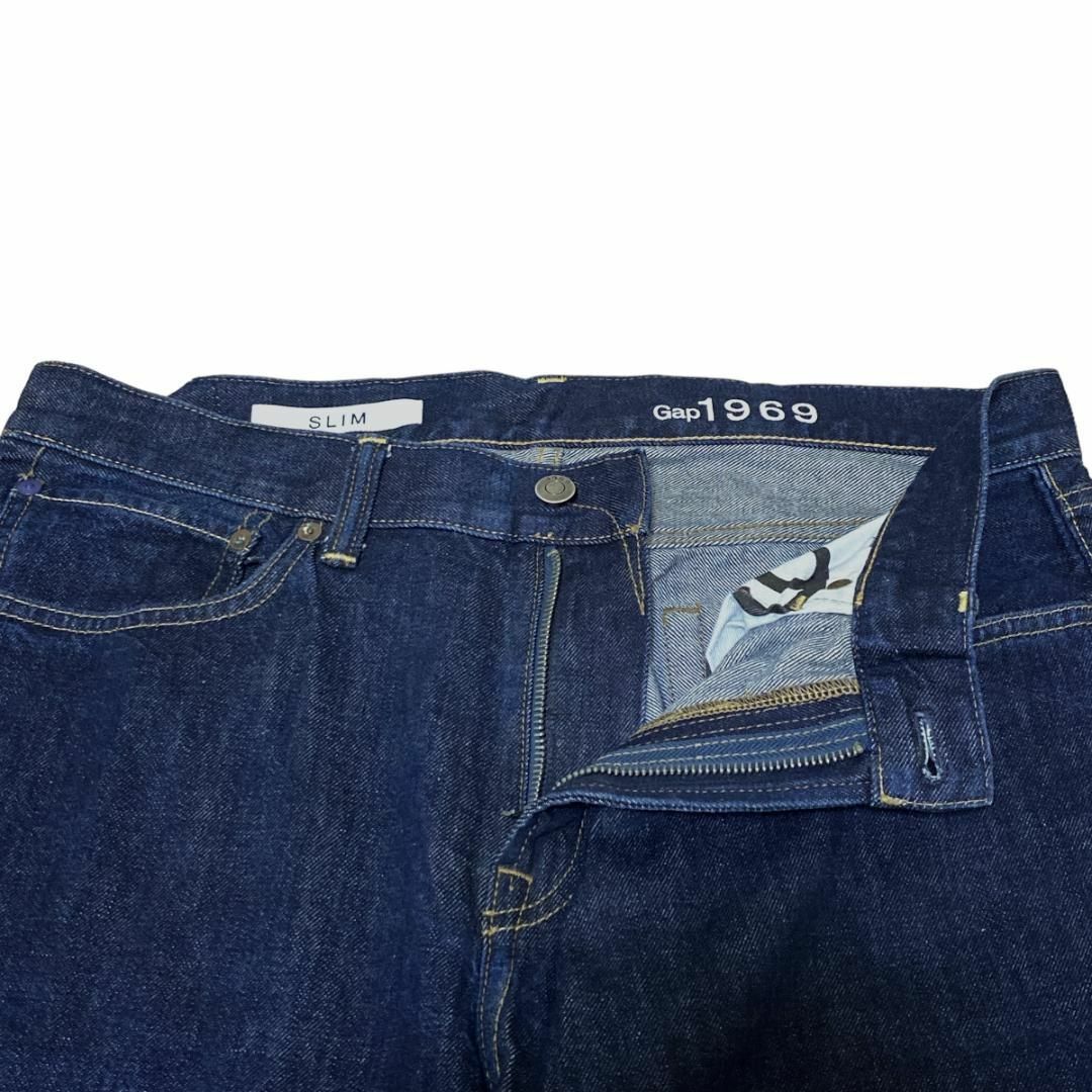 GAP(ギャップ)のGAPギャップ 1969 ジーンズ デニム W34 スリム ストレートz76① メンズのパンツ(デニム/ジーンズ)の商品写真