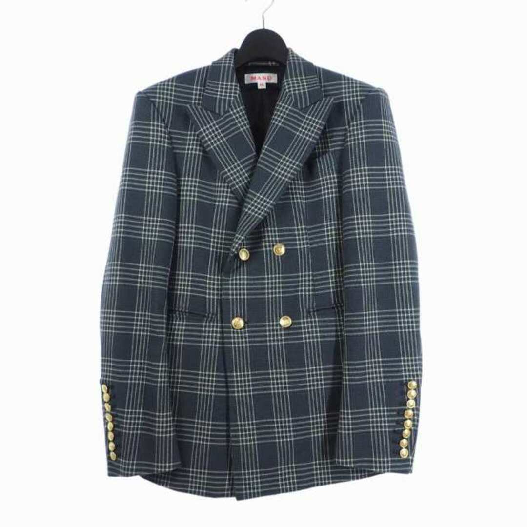 other(アザー)のMASU 23AW GLEN PLAID TAILORED JACKET 44 メンズのジャケット/アウター(その他)の商品写真