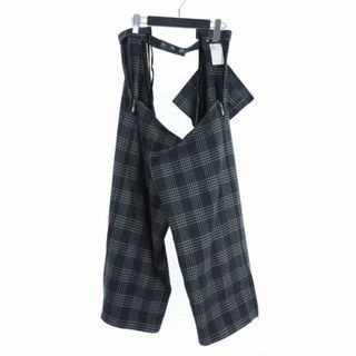 MASU 23AW GLEN PLAID WIDE CHAPS パンツ 46