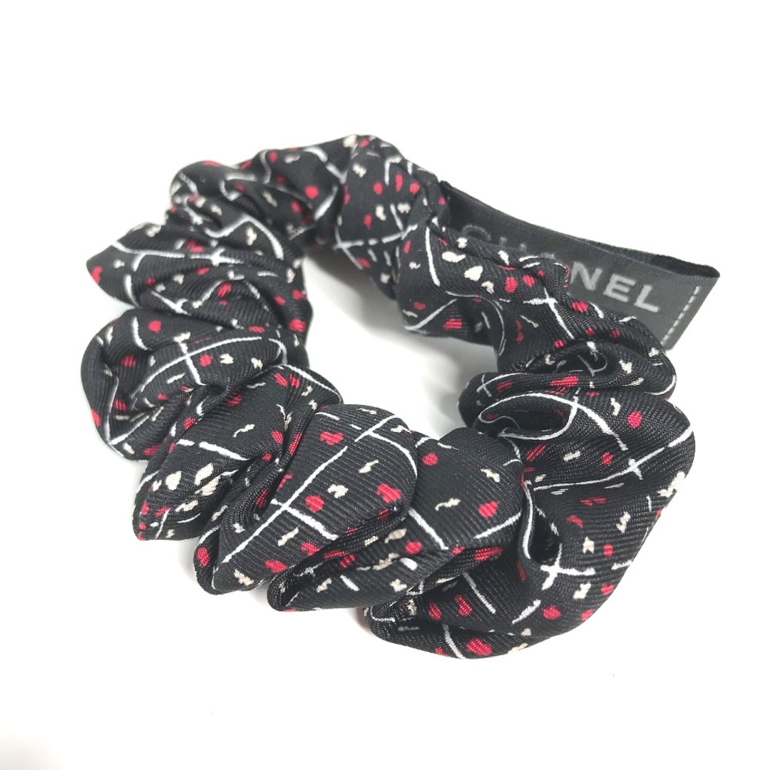 新品未使用 CHANEL シャネル シュシュ ブラック レア シルク ヘア 新品未使用 CHANEL シャネル シュシュ ブラック レア シルク ヘア