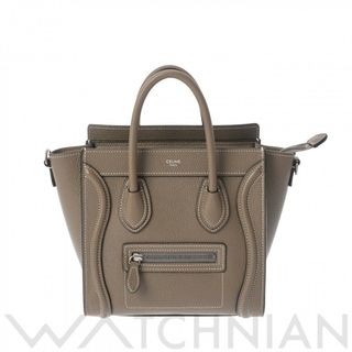 セリーヌ(celine)の中古 セリーヌ CELINE 189243DRU.09SO レディース ハンドバッグ スリ /シルバー金具 ドラムドカーフ(ハンドバッグ)