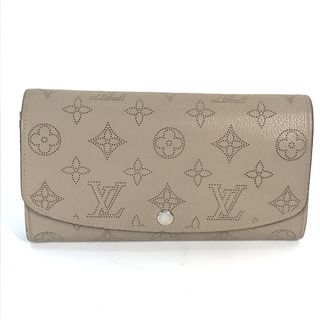 ルイヴィトン(LOUIS VUITTON)のルイヴィトン LOUIS VUITTON ポルトフォイユ イリス M60144 モノグラムマヒナ ロングウォレット フラップ 長財布 ガレ ベージュ(財布)