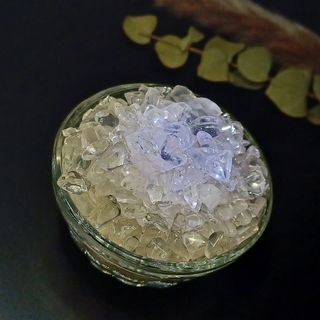 【超希少石/夢幻品質】天然カイラス水晶＊約150g＊　天然石･細石(さざれ)(置物)