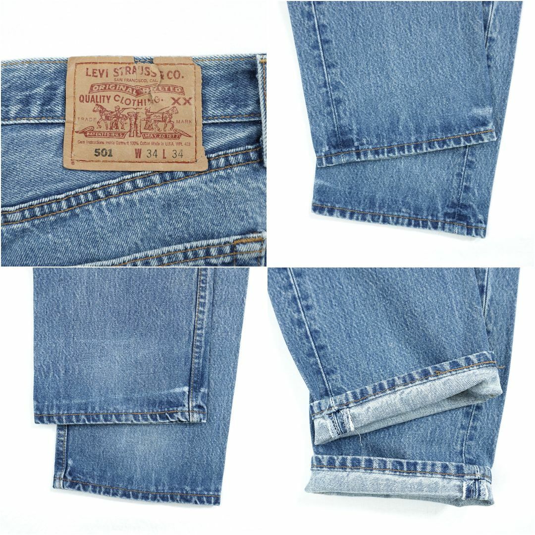 Levi's(リーバイス)のLevi's 501 DENIM PANTS USA W34 L34 PA003 メンズのパンツ(デニム/ジーンズ)の商品写真