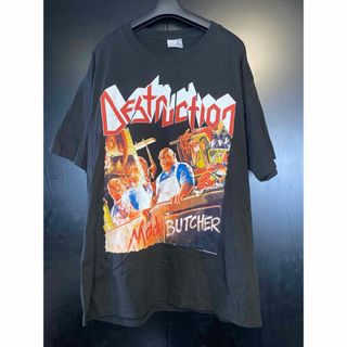 激レア00'S当時物 DESTRUCTION Tシャツ ヴィンテージ サイズXL(Tシャツ/カットソー(半袖/袖なし))