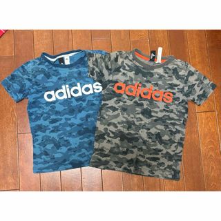 アディダス(adidas)のadidas アディダス　迷彩柄　半袖Tシャツ　120cm　まとめ売り(Tシャツ/カットソー)