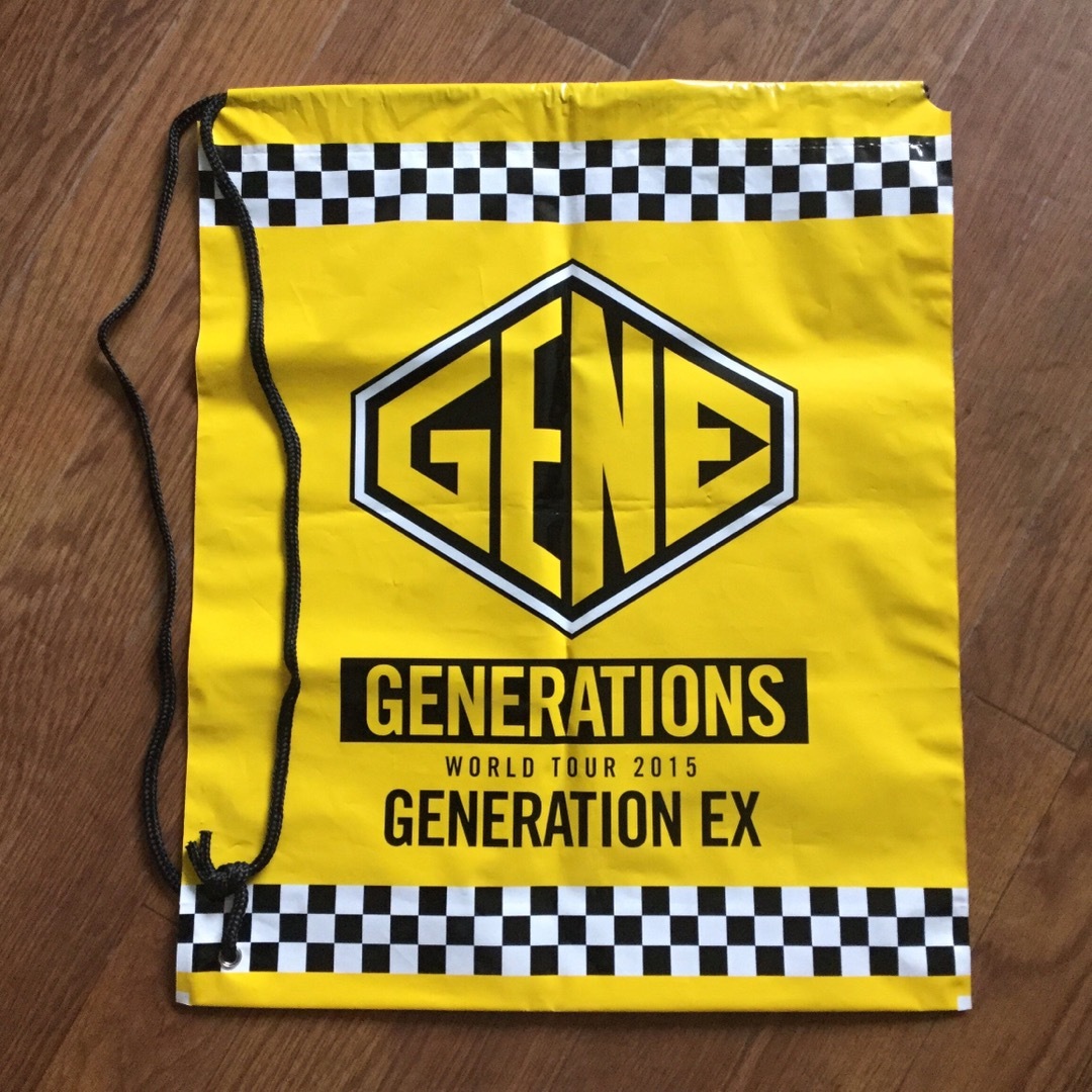 GENERATIONS(ジェネレーションズ)のGENERATIONS  GENERATION EX ビニールバッグ エンタメ/ホビーのタレントグッズ(ミュージシャン)の商品写真