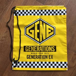 GENERATIONS - GENERATIONS  GENERATION EX ビニールバッグ