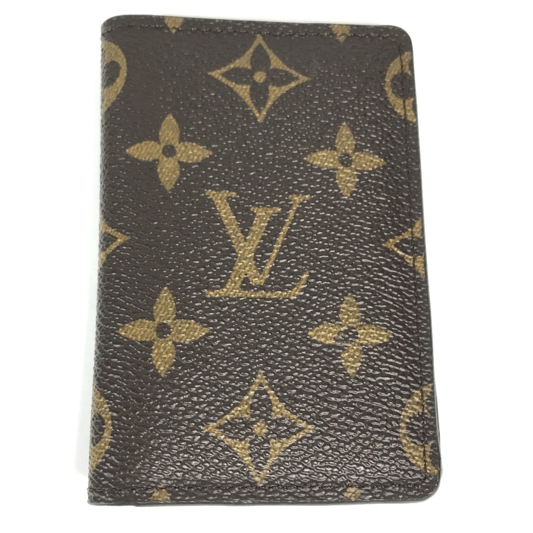 LOUIS VUITTON(ルイヴィトン)のルイヴィトン LOUIS VUITTON オーガナイザー・ドゥ ポッシュ M60502 モノグラム 名刺入れ パスケース 2つ折り カードケース モノグラムキャンバス ブラウン 新品同様 メンズのファッション小物(名刺入れ/定期入れ)の商品写真