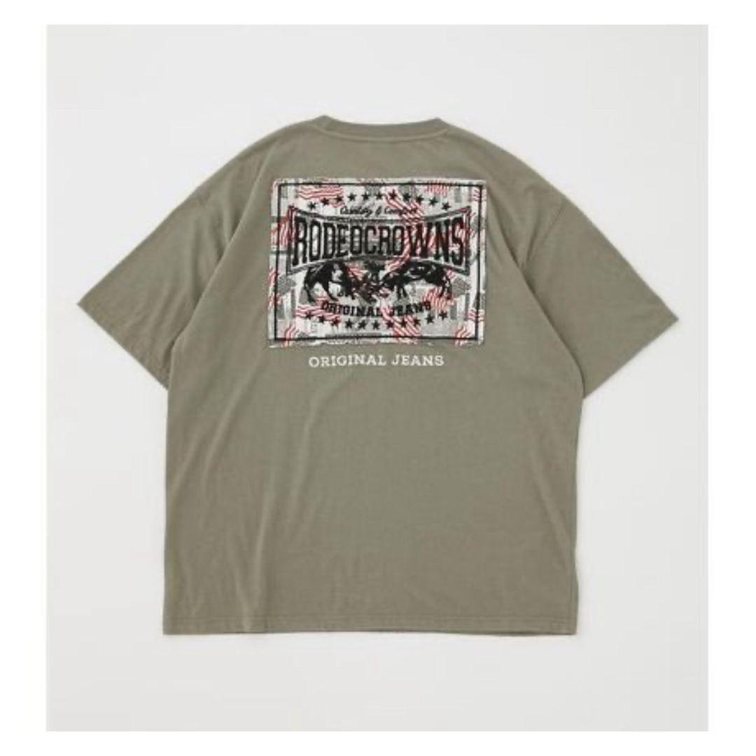 RODEO CROWNS WIDE BOWL(ロデオクラウンズワイドボウル)のロデオ★ メンズNP PATCH Tシャツ メンズのトップス(Tシャツ/カットソー(半袖/袖なし))の商品写真