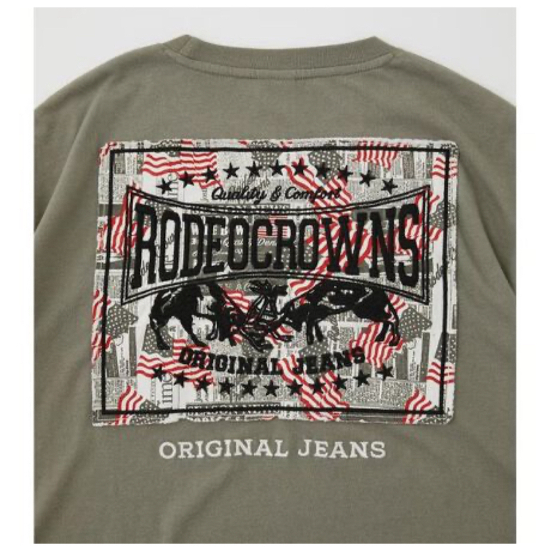 RODEO CROWNS WIDE BOWL(ロデオクラウンズワイドボウル)のロデオ★ メンズNP PATCH Tシャツ メンズのトップス(Tシャツ/カットソー(半袖/袖なし))の商品写真