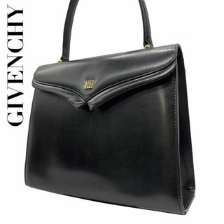 ジバンシィ(GIVENCHY)の良品　GIVENCHY　ジバンシー　J　フォーマルバッグ　黒　ハンドバッグ(ハンドバッグ)