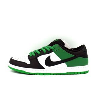 ナイキ(NIKE)のナイキ NIKE ■ 【 SB DUNK LOW PRO Classic Green BQ6817 302 】 エスビー ダンク ロー プロ クラシック グリーン スニーカー w18487(スニーカー)