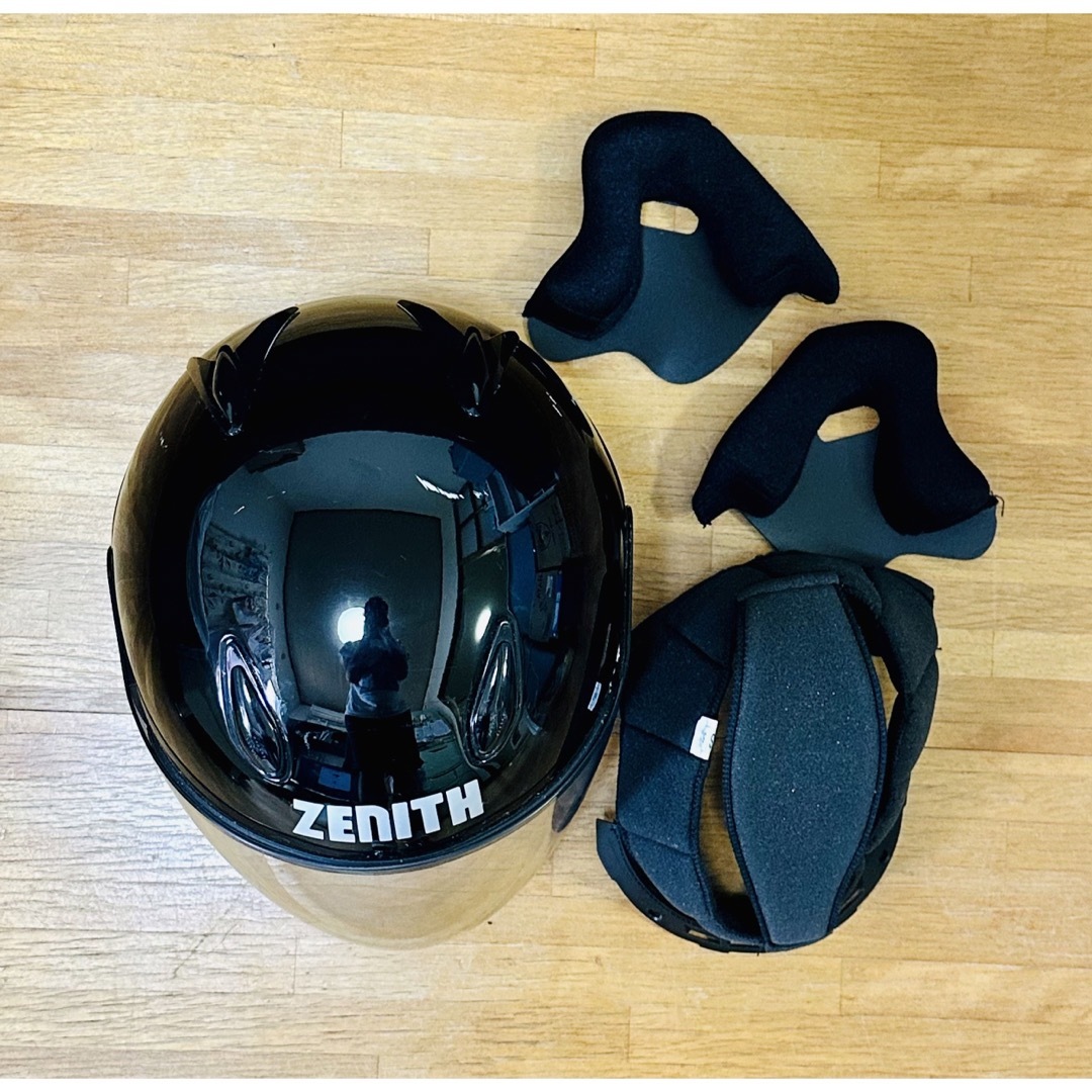 ZENITH(ゼニス)の【中古】ZENITH ヘルメット ゼニス バイク オートバイ スクーター 二輪 自動車/バイクのバイク(ヘルメット/シールド)の商品写真