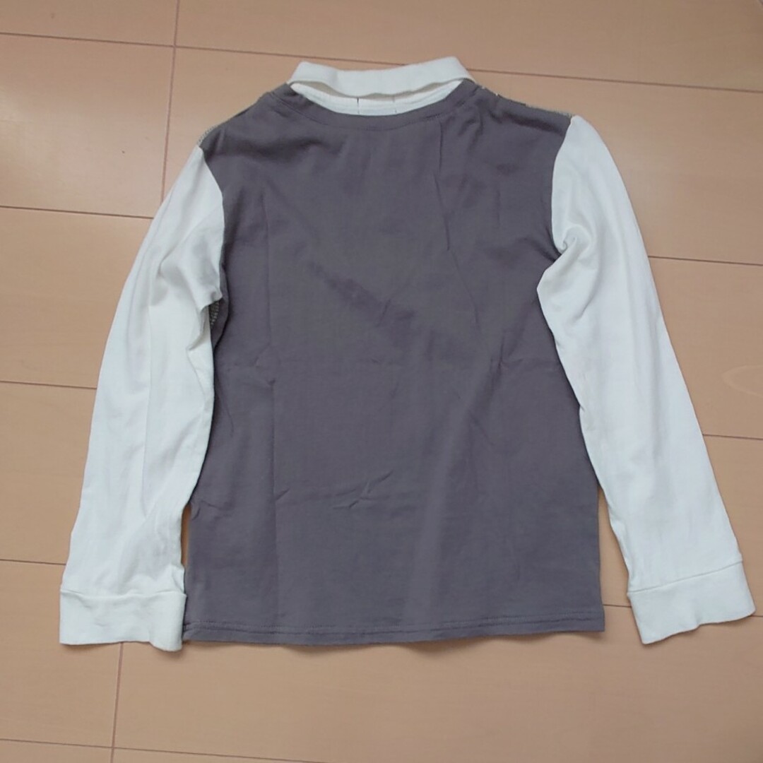 COMME CA ISM(コムサイズム)の重ね着風カットソー キッズ/ベビー/マタニティのキッズ服男の子用(90cm~)(Tシャツ/カットソー)の商品写真