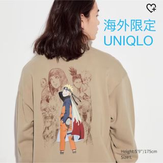 UNIQLO - 【海外限定品】UNIQLO ユニクロ　コラボ　ナルト　トレーナー　長袖　なると