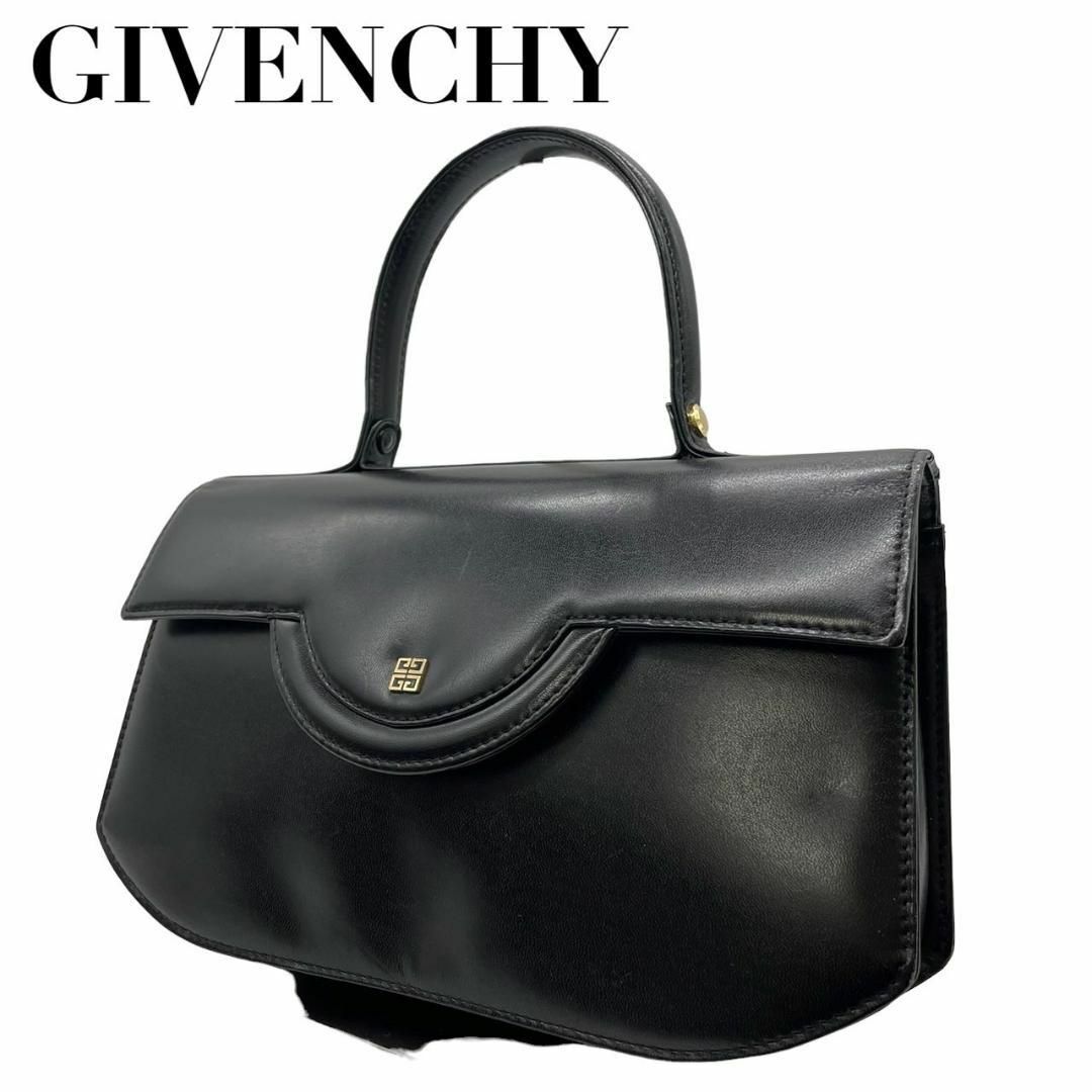 GIVENCHY(ジバンシィ)の美品　GIVENCHY 　ジバンシー　L　フォーマルバッグ　レザー　ハンドバッグ レディースのバッグ(ハンドバッグ)の商品写真