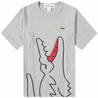 コムデギャルソンシャツ(COMME des GARCONS SHIRT)のCOMME des GARCONS SHIRT LACOSTE TEE (L)(Tシャツ/カットソー(半袖/袖なし))