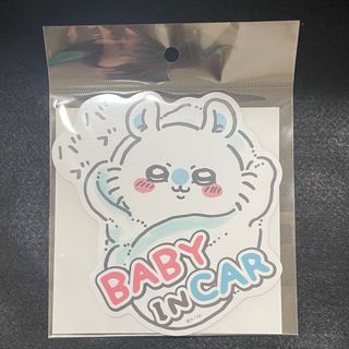 ちいかわ エンジョイドライブ カーマグネット モモンガ BABY IN CAR (車外アクセサリ)