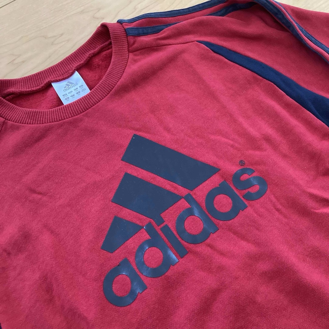 adidas(アディダス)の【kids】adidas size160 トレーナー キッズ/ベビー/マタニティのキッズ服男の子用(90cm~)(ジャケット/上着)の商品写真