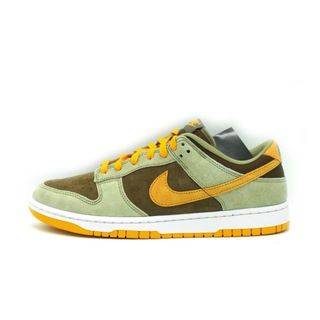 ナイキ(NIKE)のナイキ NIKE ■ 【 DUNK LOW SE Olive Gold DH5360 300 】 ダンク ロー オリーブゴールド スニーカー　w18379(スニーカー)