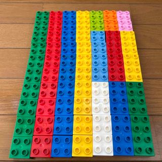 レゴデュプロ(レゴ デュプロ)のLEGO デュプロ　2×4→8個　2×2→54個(その他)