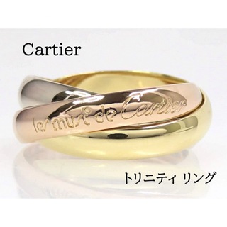 Cartier カルティエ 750 トリニティ リング #49 スリーカラー