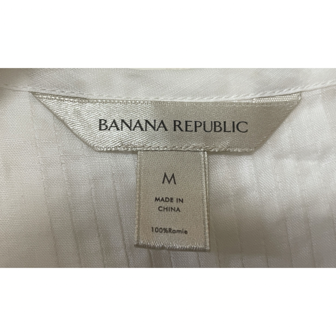 Banana Republic(バナナリパブリック)のBANANA REPUBULIC バナナ リパブリック 長袖 シャツ ブラウス レディースのトップス(シャツ/ブラウス(長袖/七分))の商品写真