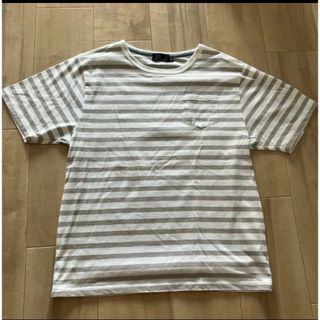 ジップファイブ(ZIP FIVE)のボーダーTシャツ 半袖Tシャツ マリンボーダー メンズ サイズM(Tシャツ/カットソー(半袖/袖なし))