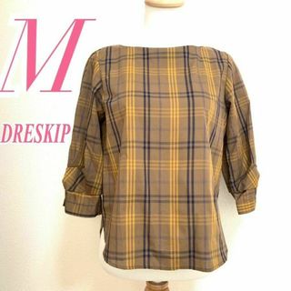 ドレスキップ(DRESKIP)のDRESKIP　ドレスキップ　ブラウス チェック きれいめ　ポリエステル65%(シャツ/ブラウス(長袖/七分))