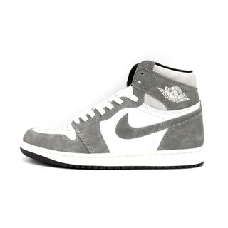 ナイキ(NIKE)のナイキ NIKE ■ 【 AIR JORDAN 1 RETRO HIGH OG Black and Smoke Grey DZ5485 051 】 エア ジョーダン 1 レトロ ハイ ブラック アンド スモーク グレー スニーカー　f21573(スニーカー)