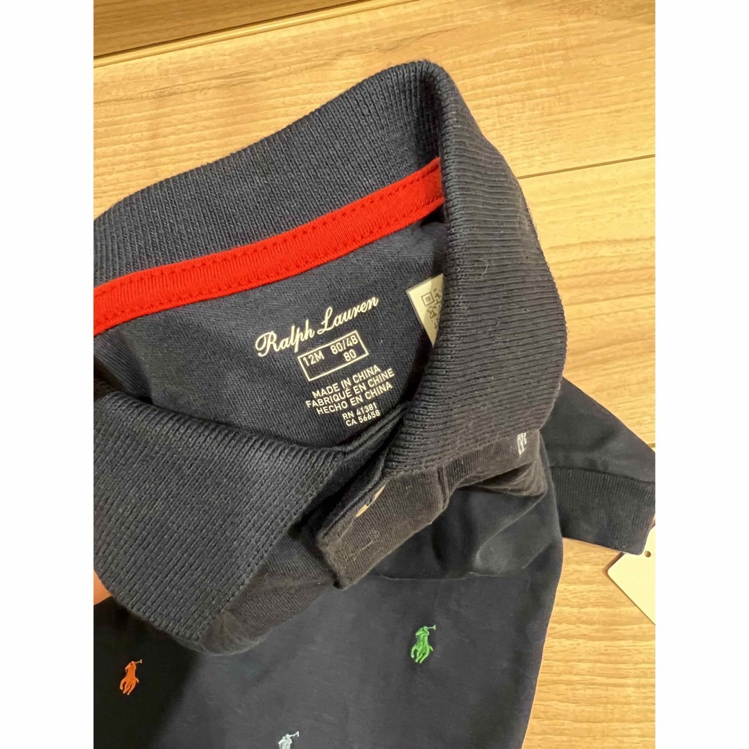 POLO RALPH LAUREN(ポロラルフローレン)の新品未使用 ♢ ラルフローレン コットン インターロック カバーオール キッズ/ベビー/マタニティのベビー服(~85cm)(ロンパース)の商品写真