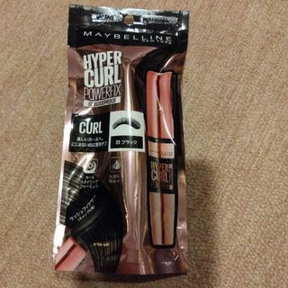 メイベリン(MAYBELLINE)のメイベリン ハイパーカール パワーフィックス 01 ブラック マスカラ(9.2…(マスカラ)