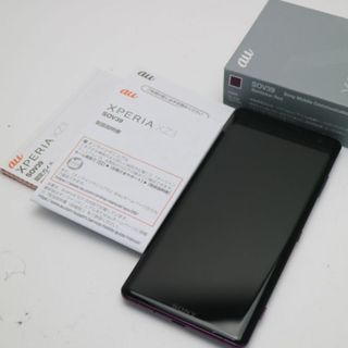 ソニー(SONY)の超美品 SOV39 Xperia XZ3 ボルドーレッド  SIMロック解除済み M777(スマートフォン本体)