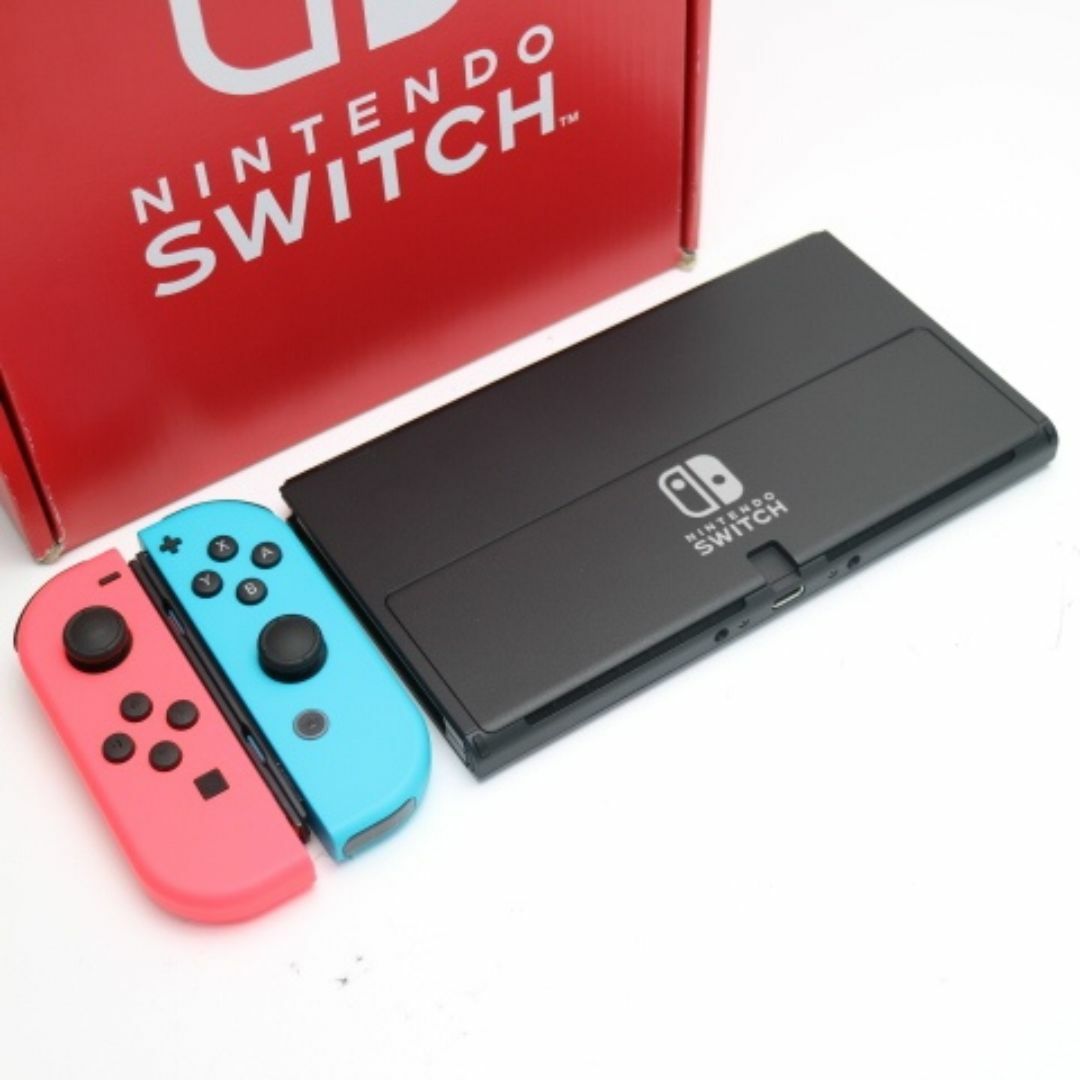 Nintendo Switch(ニンテンドースイッチ)の新品 Nintendo Switch 有機ELモデル   M777 エンタメ/ホビーのゲームソフト/ゲーム機本体(携帯用ゲーム機本体)の商品写真