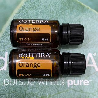 ドテラ doTERRA オレンジ 15ml 2本 エッセンシャルオイル