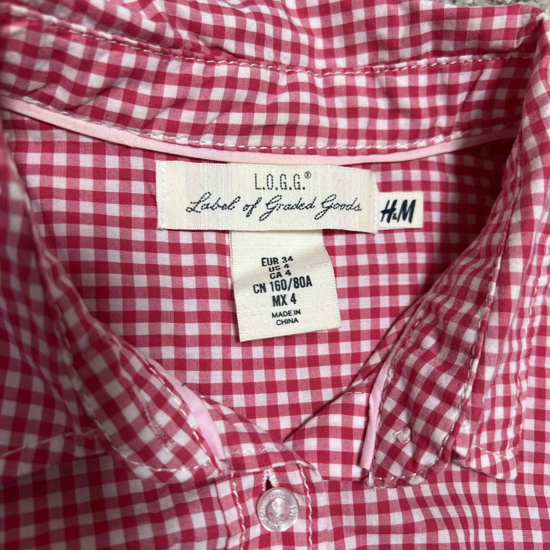 H&M(エイチアンドエム)のシャツ レディースのトップス(シャツ/ブラウス(長袖/七分))の商品写真