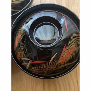 高級漆器　お碗　５セット(食器)