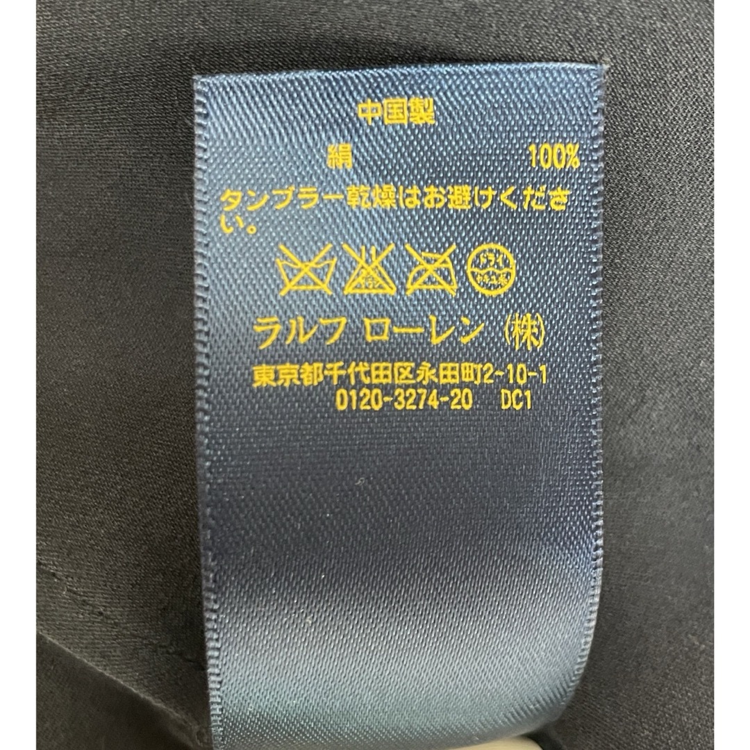 POLO RALPH LAUREN(ポロラルフローレン)のPOLO RALPH LAUREN シャツ ブラウス シルク 100% レディースのトップス(シャツ/ブラウス(長袖/七分))の商品写真