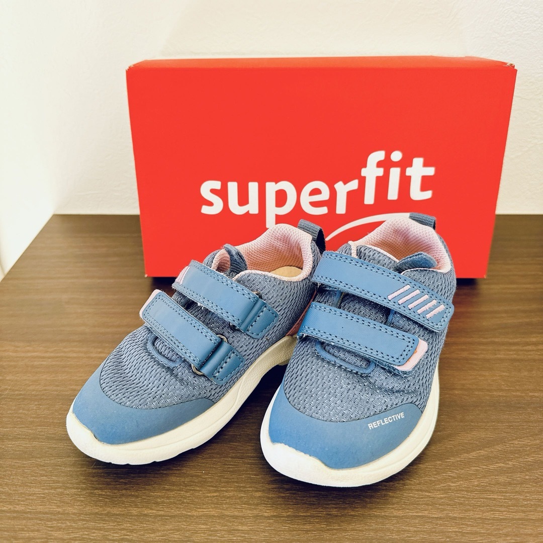 superfit(スーパーフィット)のスーパーフィット＊ラッシュ・ミニ＊キッズスニーカー＊14.8〜15.3cm キッズ/ベビー/マタニティのキッズ靴/シューズ(15cm~)(スニーカー)の商品写真