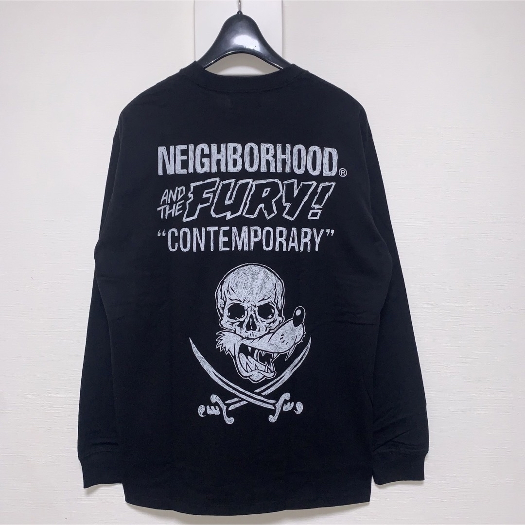 NEIGHBORHOOD(ネイバーフッド)の黒M【NEIGHBORHOOD】NH LONG TEE／新品未使用／送料込 メンズのトップス(Tシャツ/カットソー(七分/長袖))の商品写真