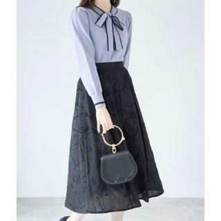 TOCCO closet - 新品未使用✨ボウタイリボン🎀ニット　トッコ　トッコクローゼット