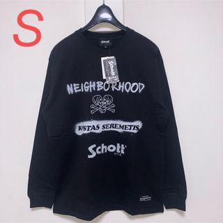 ネイバーフッド(NEIGHBORHOOD)の黒S【NEIGHBORHOOD】NH LONG TEE／新品未使用／送料込(Tシャツ/カットソー(七分/長袖))