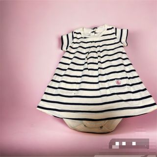 PETIT BATEAU - 新品　プチバトー70ワンピース　70 未使用PETITBATEAUプチバトー