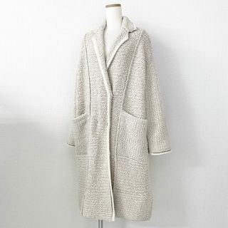 3.1 Phillip Lim - 46d13 3.1 Phillip Lim スリーワンフィリップリム F191-7273HBK ロングボアコート アウター S クリーム ガウン