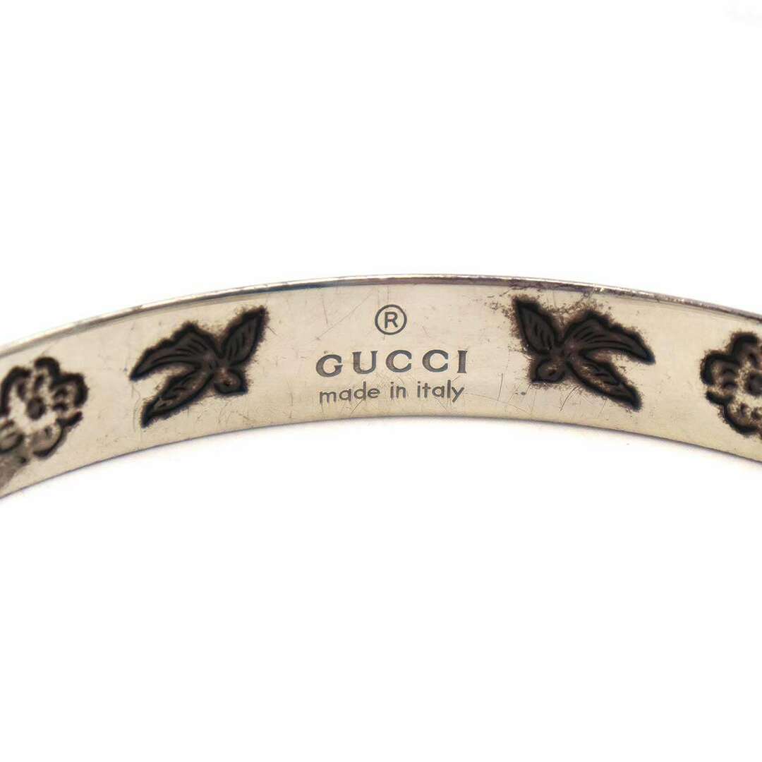 Gucci(グッチ)のGUCCI グッチ Blind for Love バングル シルバー 17 レディースのアクセサリー(ブレスレット/バングル)の商品写真