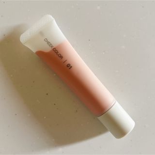 ムジルシリョウヒン(MUJI (無印良品))のMUJI クリームチーク01(チーク)