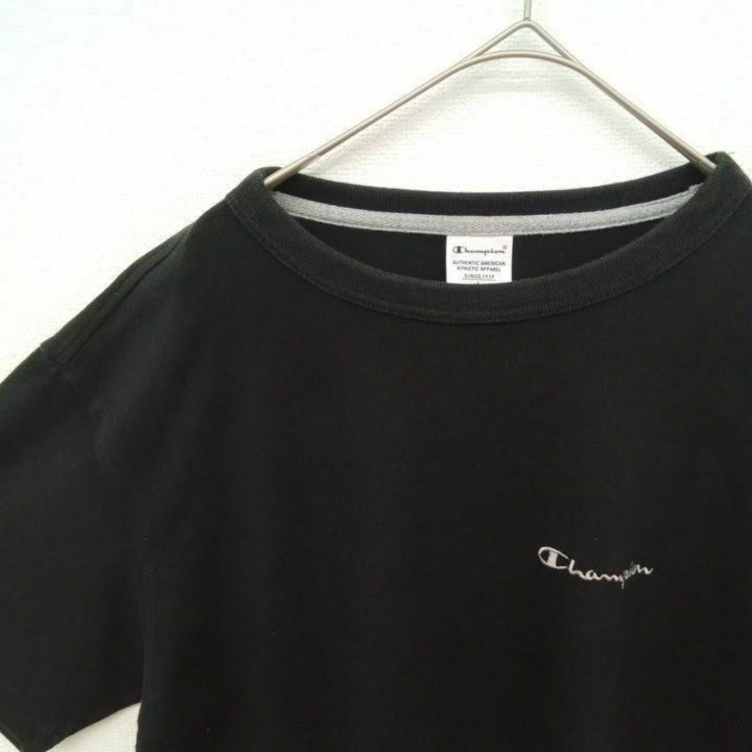 Champion(チャンピオン)の◎【CHAMPION】 メンズ　半袖Tシャツ　ワンポイントロゴ　L　C1 メンズのトップス(Tシャツ/カットソー(半袖/袖なし))の商品写真